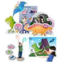 Los mejores  - Lello and Monkey Dinosaurios Juegos de la Fiesta - Conjunto de 3 para los niños